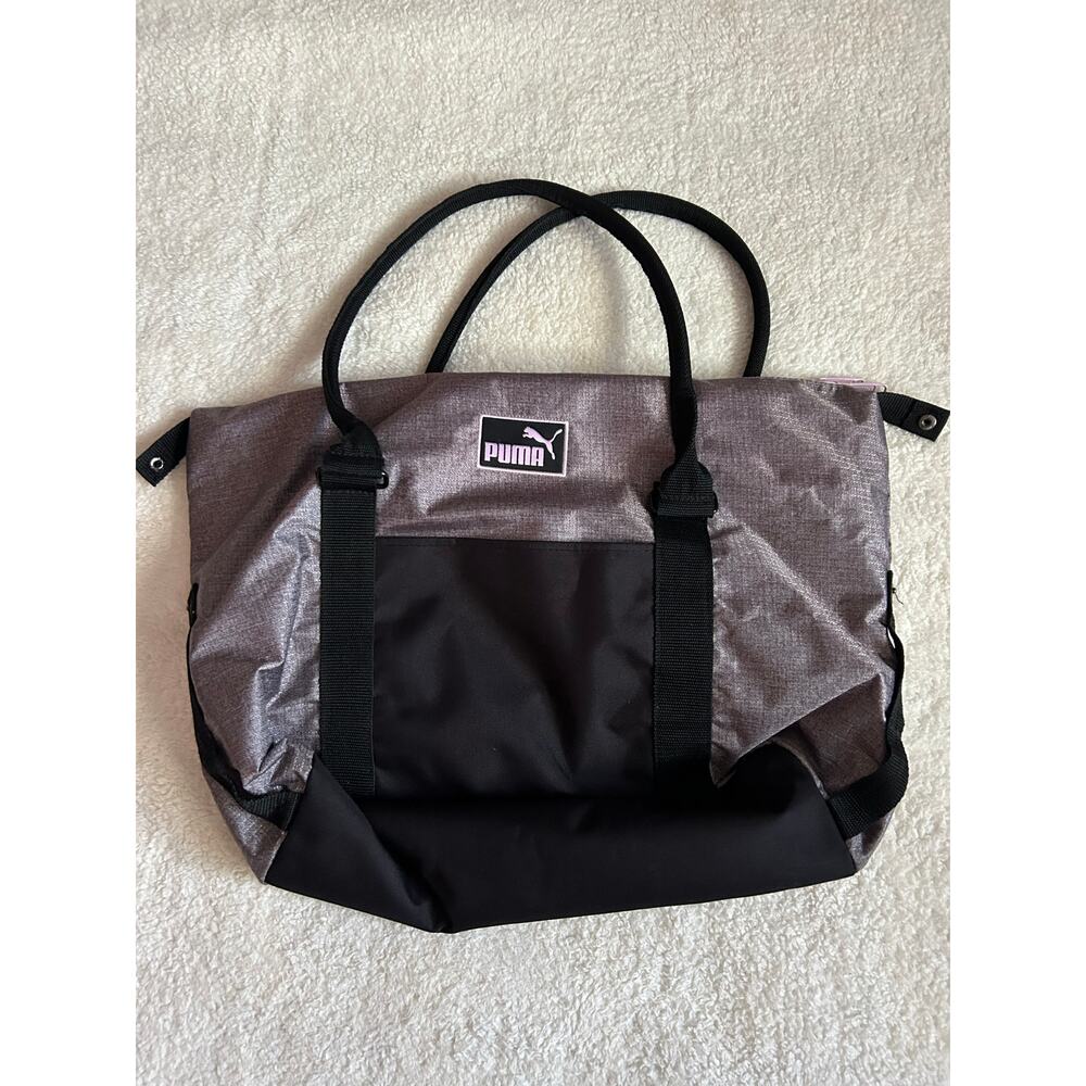 Puma Gray/Light Pink Duffle Bag